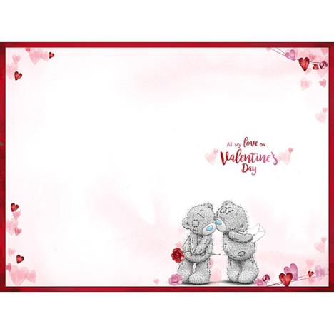 One I Love Poem Me to You Bear Valentine's Day Card Extra Image 1